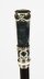 Antique Moss Agate Sterling Silver Walking Stick Cane Georg Adam Schied 1900 | Ref. no. A2459 | Regent Antiques
