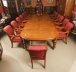 Antique  16ft Pollard Oak Victorian Extending Dining Table & 14 Chairs 19th C | Ref. no. A2464a | Regent Antiques