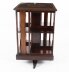 Antique Victorian Marquetry Inlaid Revolving Bookcase 19th C | Ref. no. A2473 | Regent Antiques