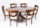 Antique Irish Georgian Oval Table C1830 & 6 Chairs  19th C | Ref. no. A2489a | Regent Antiques