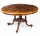 Antique Victorian Burr Walnut Oval Loo Table 19th Century | Ref. no. A2525 | Regent Antiques