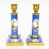 Antique Pair Sevres Porcelain Mounted  Ormolu Candlesticks c.1870  19th C | Ref. no. A2528 | Regent Antiques