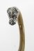 Antique Walking Stick Cane with Sterling Silver Bulldog Handle 1904 | Ref. no. A2532 | Regent Antiques