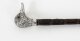 Antique Walking Stick Cane Sterling Silver Duck Head Handle 1938  20th C | Ref. no. A2533 | Regent Antiques