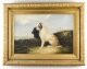 Antique Oil Painting Two Terriers by J. Langlois 19th C | Ref. no. A2549 | Regent Antiques