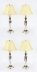 Vintage Set of 4 Corinthian Column Ormolu & Glass Table Lamps Mid 20th Century | Ref. no. A2569 | Regent Antiques