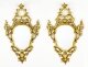Antique Pair Florentine Rococo Giltwood Mirrors 19th Century  102x63cm | Ref. no. A2578 | Regent Antiques