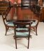 Vintage Twin Pillar Dining Table &  10 dining chairs   20th C | Ref. no. A2599a | Regent Antiques