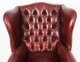 Bespoke Pair Leather Chippendale Buttoned Wingback Armchairs Murano Port | Ref. no. A2612 | Regent Antiques