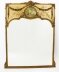 Antique French Painted & Parcel Gilt  Trumeau Mirror 19th C 162x114cm | Ref. no. A2639 | Regent Antiques