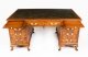 Antique 5ft2" Burr Walnut Partners Pedestal Desk C1920  20th C | Ref. no. A2660 | Regent Antiques