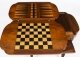 Antique Victorian Burr Walnut Games Work Table c.1870 19th C | Ref. no. A2702 | Regent Antiques