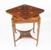 Antique Victorian Marquetry Envelope Card Table c.1880 19th C | Ref. no. A2712 | Regent Antiques
