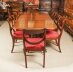 Vintage Twin Pillar Dining Table &  10 dining chairs by William Tillman  20th C | Ref. no. A2725a | Regent Antiques