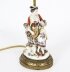 Vintage Pair Dresden Figural Porcelain Lamps Mid 20th Century | Ref. no. A2747 | Regent Antiques