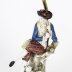 Vintage Pair Dresden Figural Porcelain Lamps Mid 20th Century | Ref. no. A2747 | Regent Antiques