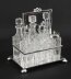 Antique Victorian Silver Plated 6 Bottle Cruet Set Wade Wingfield Wilkins 19th C | Ref. no. A2757b | Regent Antiques