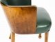 Antique Art Deco 10 ft Burr Walnut Dining Table & 12 Chairs  by Hille  C1920 | Ref. no. A2772a | Regent Antiques