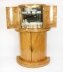 Antique Art Deco Satinwood Cocktail Cabinet by Hille & Glassware C1920 | Ref. no. A2773a | Regent Antiques