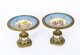 Antique Pair French Ormolu Mounted Sevres Porcelain Tazzas 19th C | Ref. no. A2805 | Regent Antiques