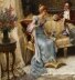 Antique Oil Painting  "The Necklace" C Ferranti Roma 19th C | Ref. no. A2843 | Regent Antiques