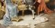 Antique Oil Painting  "The Necklace" C Ferranti Roma 19th C | Ref. no. A2843 | Regent Antiques