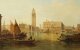 Antique Oil Painting Grand Canal Ducal Palace Venice Alfred Pollentine 1882 | Ref. no. A2851 | Regent Antiques