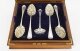 Antique Boxed Fruit Set  Spoons, Nutcrackers, Grape Scissors Hukin & Heath19th C | Ref. no. A2867a | Regent Antiques