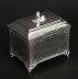 Antique Silver Plated Empire Revival Tea Caddy 19th Century | Ref. no. A2877 | Regent Antiques