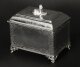 Antique Silver Plated Empire Revival Tea Caddy 19th Century | Ref. no. A2877 | Regent Antiques