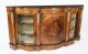 Antique Victorian Serpentine Burr Walnut Marquetry Credenza 19th C | Ref. no. A2897 | Regent Antiques