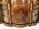 Antique Victorian Serpentine Burr Walnut Marquetry Credenza 19th C | Ref. no. A2897 | Regent Antiques