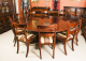 Vintage 7ft4" Diam Jupe Dining Table by William Tillman  & 10 Chairs 20th C | Ref. no. A2909a | Regent Antiques
