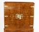 Vintage Burr Walnut Epstein Style Cocktail Drinks Dry Bar Cabinet Mid 20th C | Ref. no. A2927 | Regent Antiques