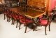 Vintage 8ft Regency Revival Twin Pillar Dining Table by William Tillman 20th C | Ref. no. A2936 | Regent Antiques