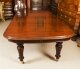 Antique 11ft4" Victorian Flame Mahogany D End Extending Dining  Table 19th C | Ref. no. A2938 | Regent Antiques