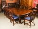 Antique 11ft4" Victorian Flame Mahogany D End Extending Dining  Table 19th C | Ref. no. A2938 | Regent Antiques