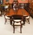 Antique 11ft4" Victorian Flame Mahogany D End Extending Dining  Table 19th C | Ref. no. A2938 | Regent Antiques
