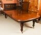 Antique 11ft4" Victorian Flame Mahogany D End Extending Dining  Table 19th C | Ref. no. A2938 | Regent Antiques