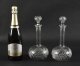 Antique Pair Etched Glass Decanters and Stoppers 19th Century | Ref. no. A2940a | Regent Antiques