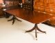 Vintage 8ft Regency Mahogany Twin Pillar Dining Table William Tillman 20th C | Ref. no. A2946 | Regent Antiques