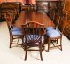 Vintage 8ft Dining Table by William Tillman & 10 Hepplewhite chairs  20th C | Ref. no. A2946a | Regent Antiques