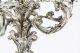 Antique Pair French Rococo Revival 7 Light Silver Plated Candelabra c.1920 | Ref. no. A2949 | Regent Antiques