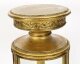 Antique French Giltwood Cylindrical Pedestal Display Cabinet 19th Century | Ref. no. A2963 | Regent Antiques