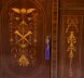 Antique Edwardian Marquetry Inlaid Library Bookcase / Display Cabinet  C1900 | Ref. no. A2969 | Regent Antiques