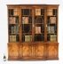 Vintage Georgian Revival Flame Mahogany Breakfront Bookcase  20th Century | Ref. no. A2973 | Regent Antiques