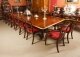 Antique Irish Regency Twin Pillar Mahogany Parcel-Gilt Dining Table C1820 19th C | Ref. no. A2975 | Regent Antiques