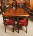 Antique Irish Twin Pillar Regency  Dining Table  C1820 & 18 dining chairs | Ref. no. A2975a | Regent Antiques
