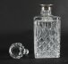Vintage Pair of Cut  Crystal Glass Liqueur Decanters  Birmingham 1978 20th C | Ref. no. A3001a | Regent Antiques