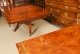 Vintage Brass Inlaid Twin Pillar Dining Table & 14 Swag back Chairs 20th C | Ref. no. A3005b | Regent Antiques
